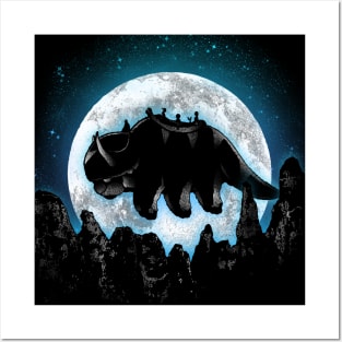 Moonlight Bison Posters and Art